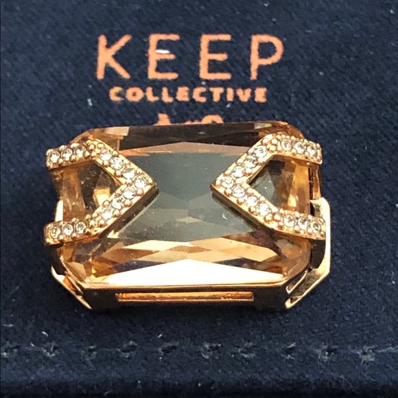 KEEP Collective Charm - Peach with Pavé - Picture 2 of 4